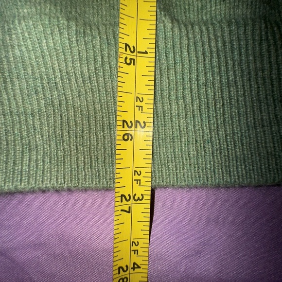 Saks Fifth Avenue COLLECTION Cashmere Quarter-Zip Sweater. Size Medium NWOT - Picture 7 of 11